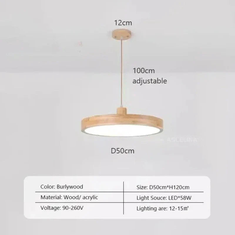 AuroraLicht - Scandinavische Slanke Hanglamp