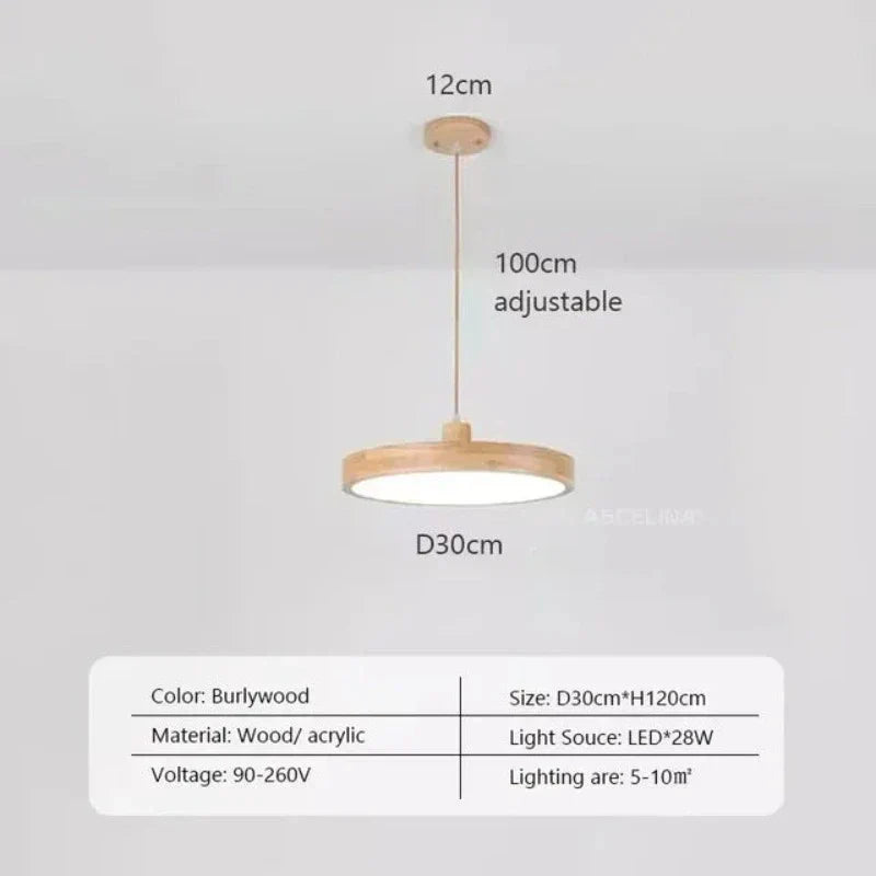 AuroraLicht - Scandinavische Slanke Hanglamp