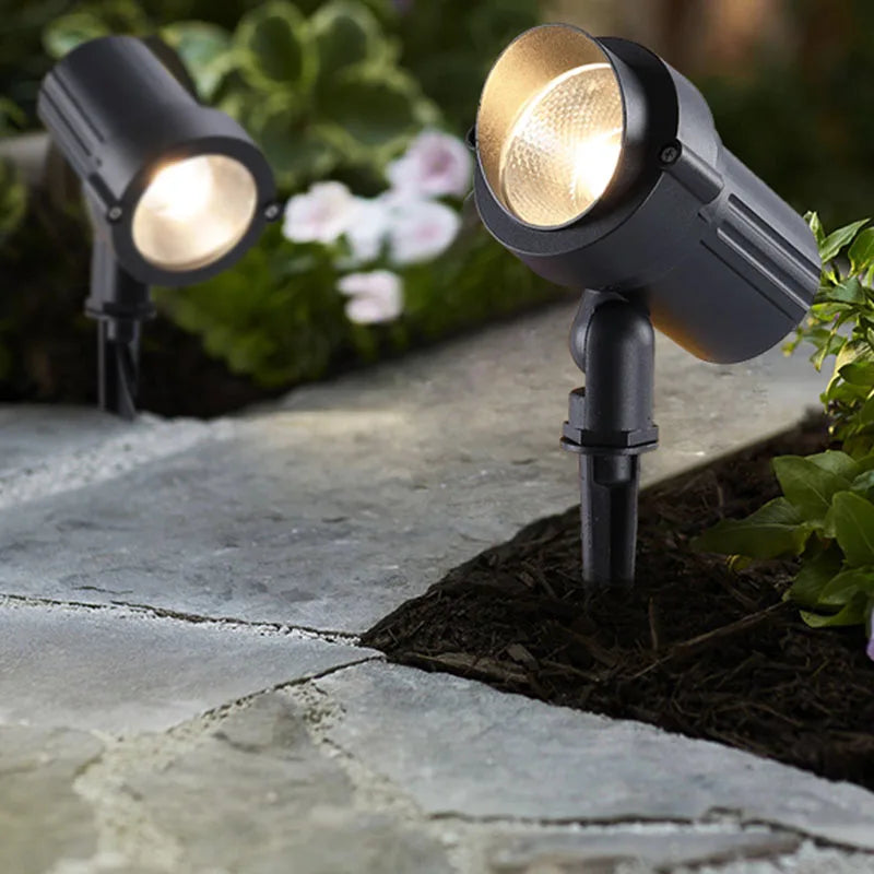LumiSpot – Faretti da giardino LED resistenti alle intemperie