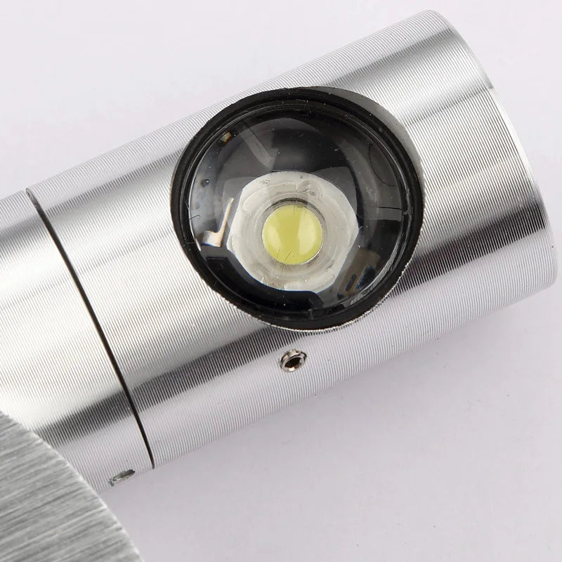 LumiBright - LED Wandlamp met Dubbele Spot – Moderne Verlichting voor Binnen & Buiten