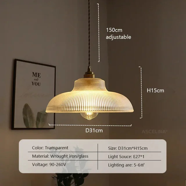 CrystalLum - Glazen Hanglamp