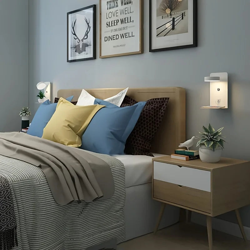 LumiSleek - Lámpara de pared minimalista con iluminación elegante