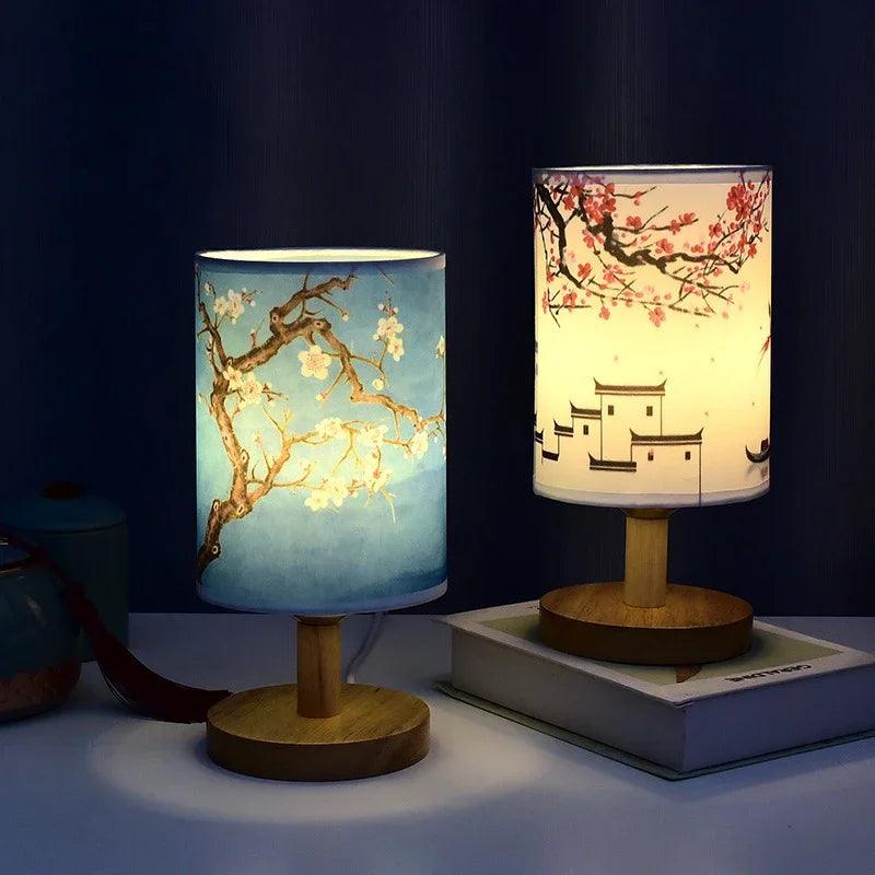 ZenGlow - Japandi Tafellamp met Elegantie