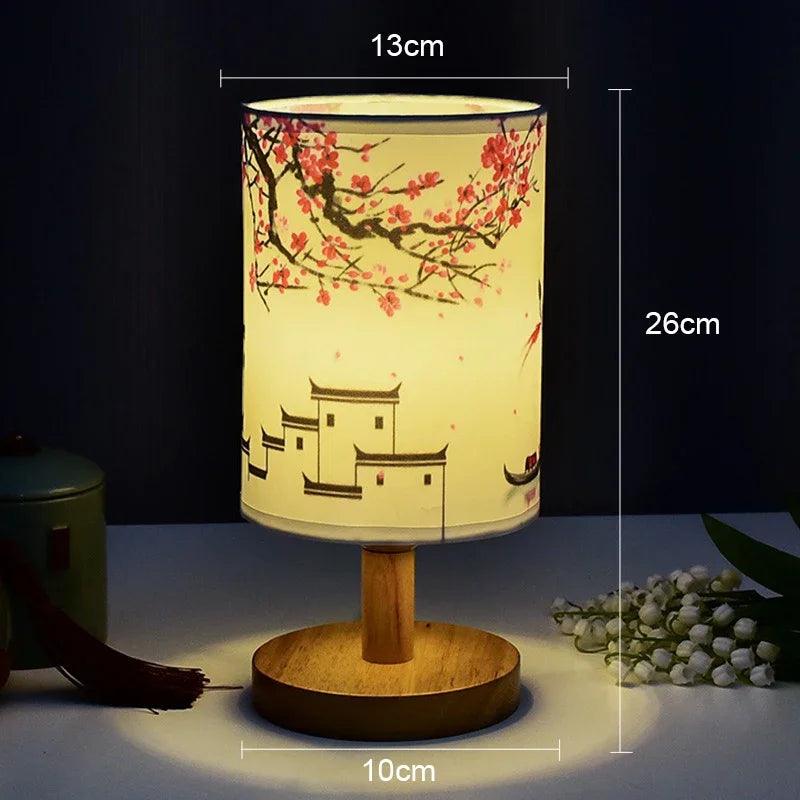 ZenGlow - Japandi Tafellamp met Elegantie