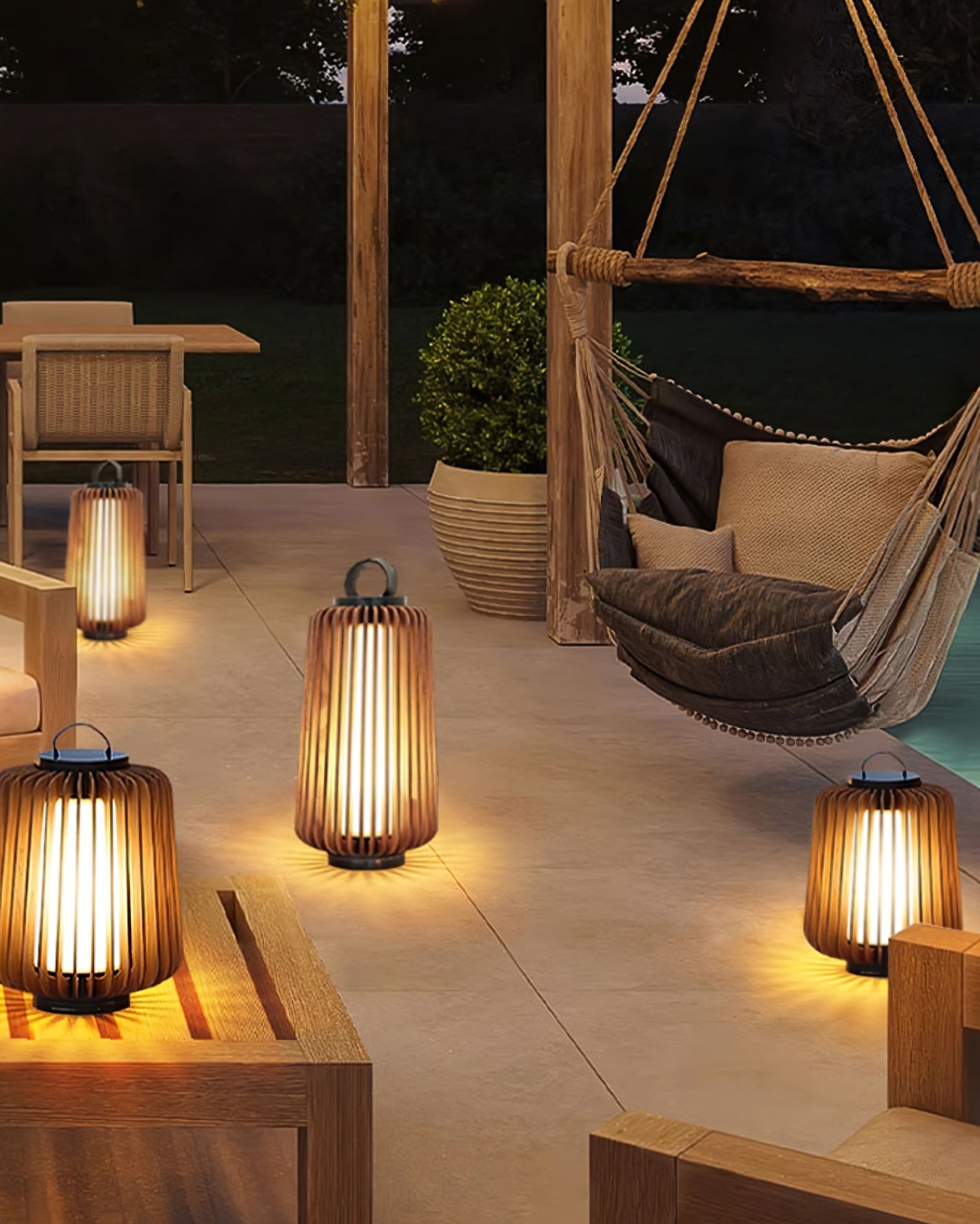 LumiLuxe - Oplaadbare Outdoor Tafellamp