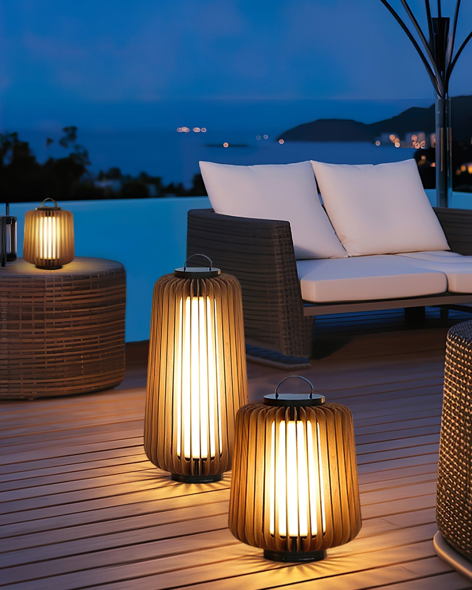 LumiLuxe - Oplaadbare Outdoor Tafellamp