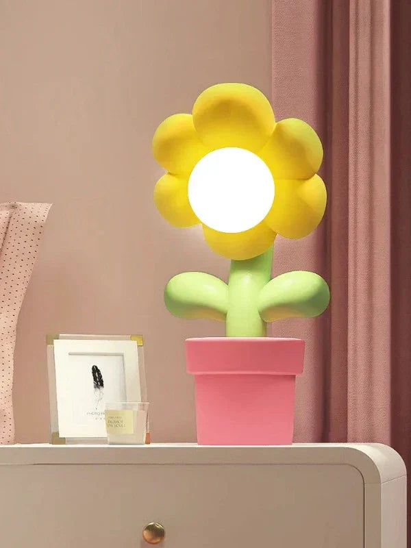 BloomGlow - LED Bloem Tafellamp – Decoratieve Verlichte Bloem voor Slaapkamer en Woonkamer
