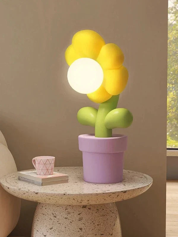 BloomGlow - LED Bloem Tafellamp – Decoratieve Verlichte Bloem voor Slaapkamer en Woonkamer