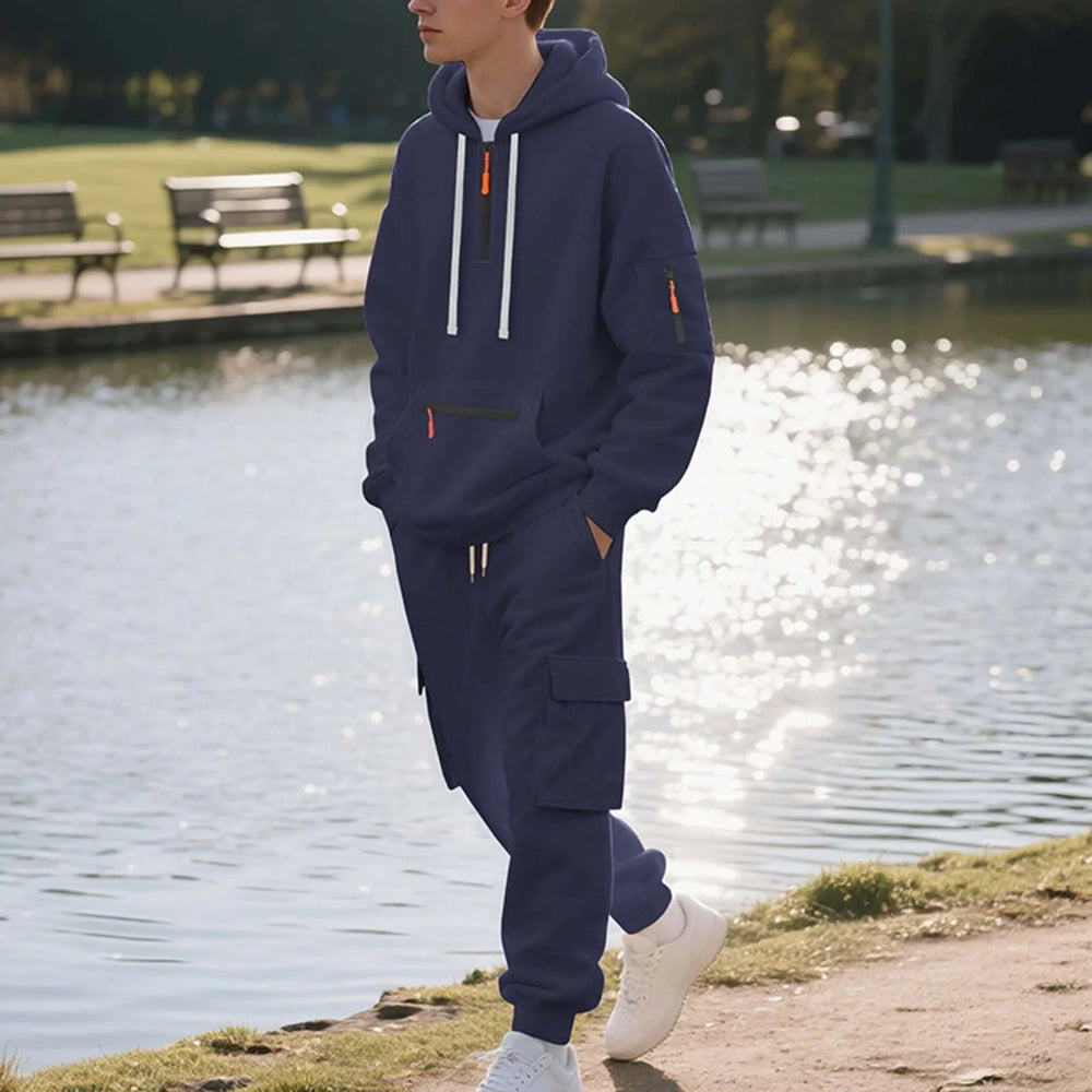 Heren Trainingspak Casual Tweedelige Set Dagelijks Gebruik