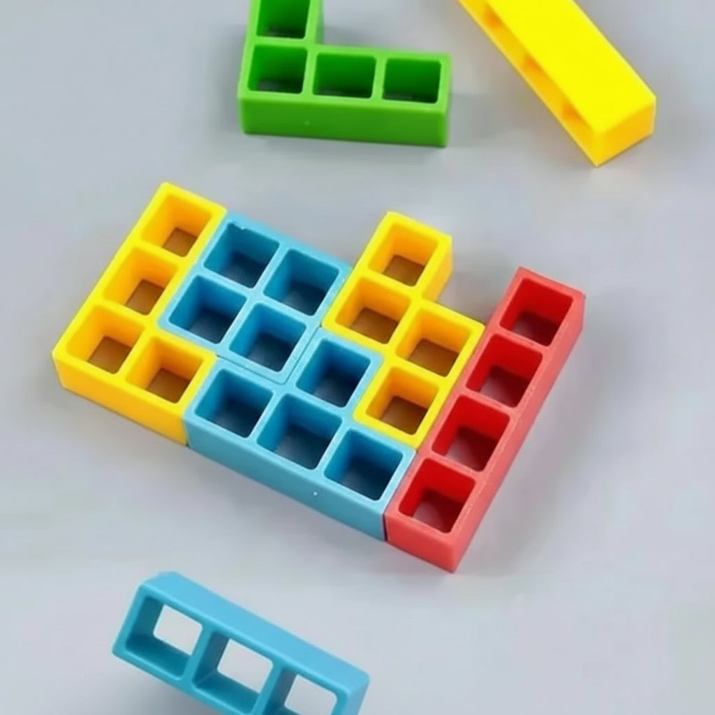 Magnetic Stacking Tower Game for Kids Educational Fun Balance Toy 2