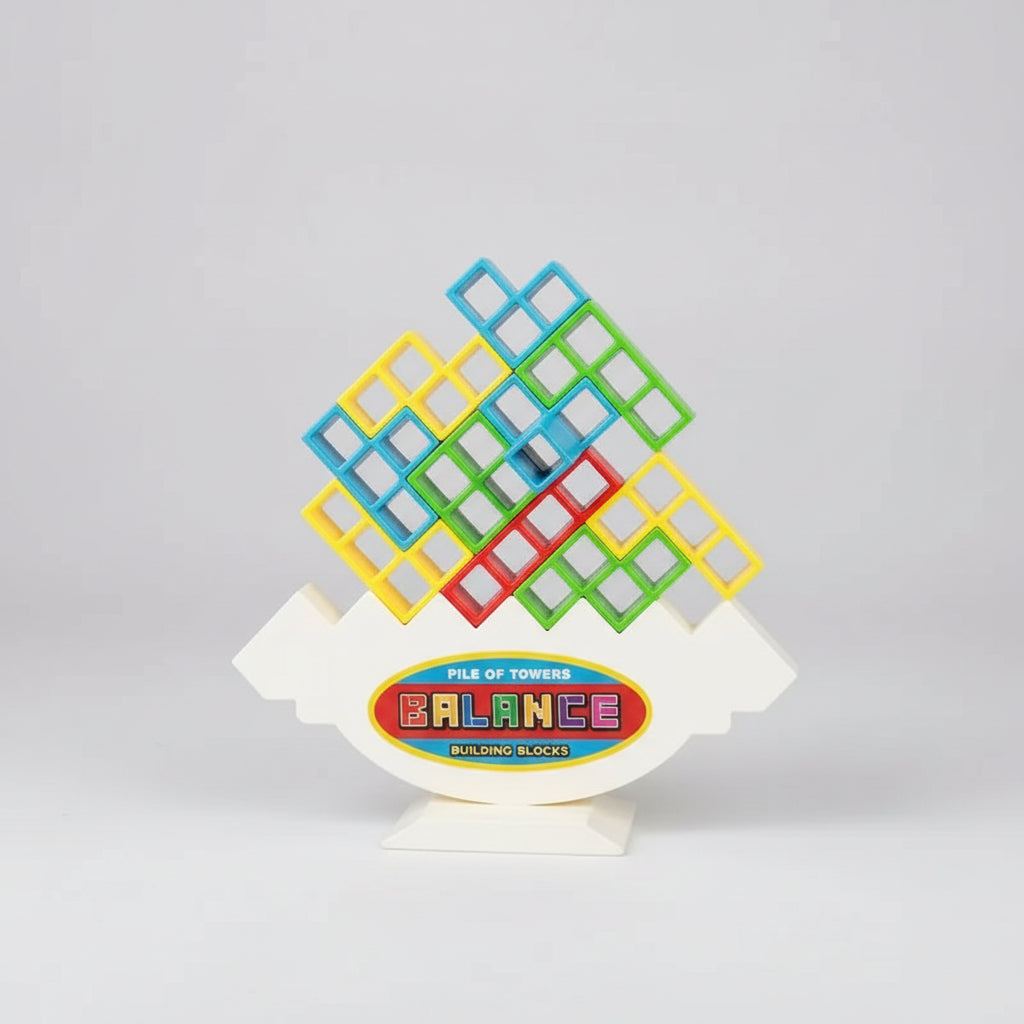 Magnetic Stacking Tower Game for Kids Educational Fun Balance Toy 7