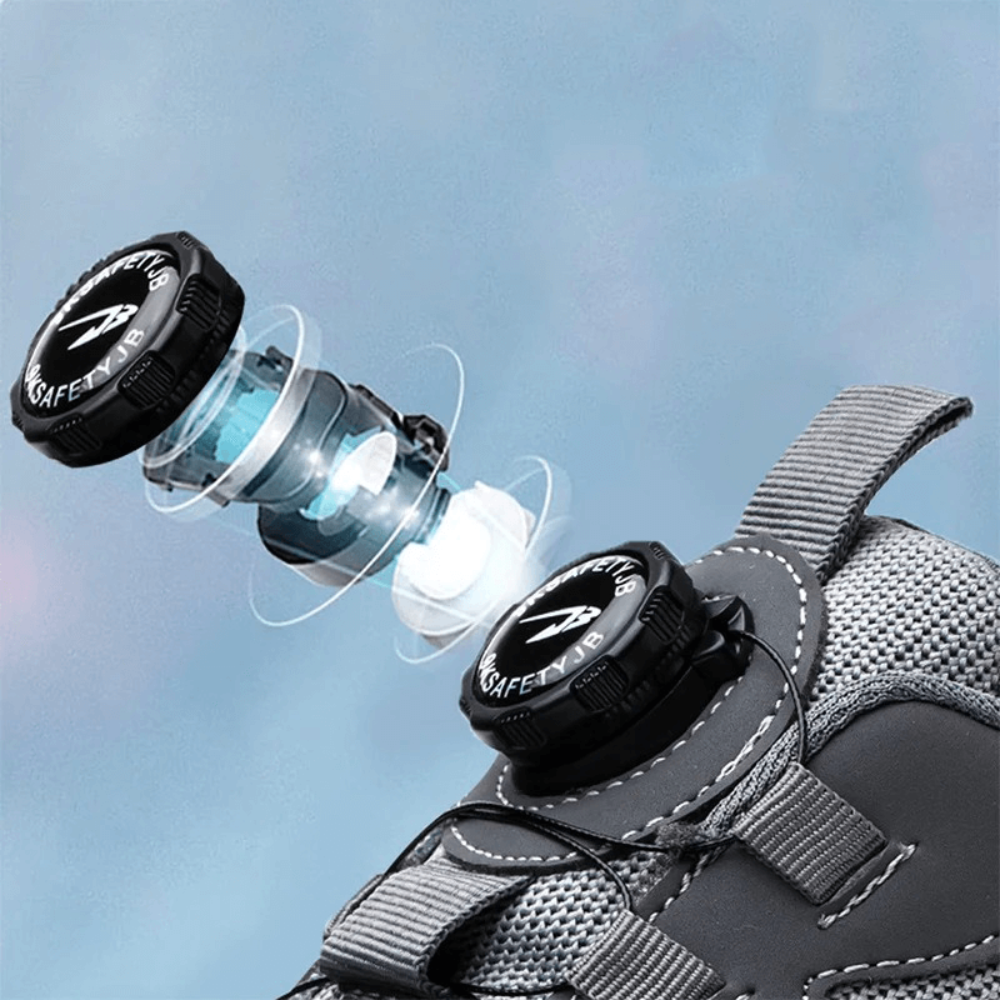 Men's Lightweight Orthopedic Safety Shoes Non-Slip Comfort Design 6