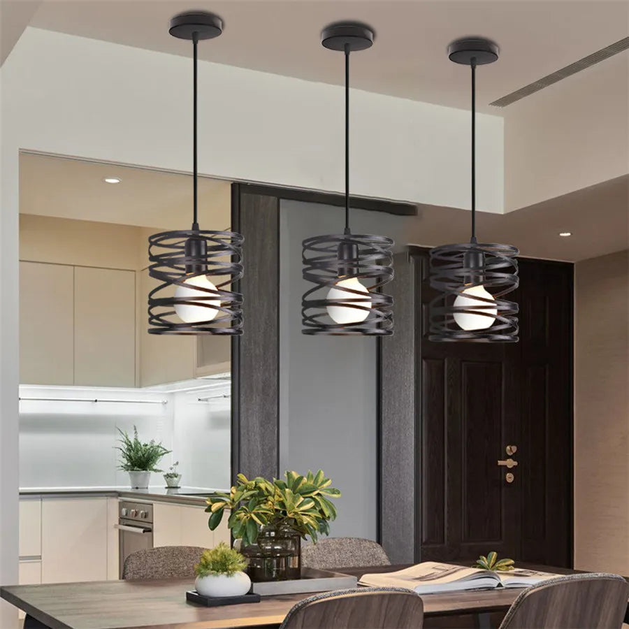 SteelWave - Metalen Draadlamp