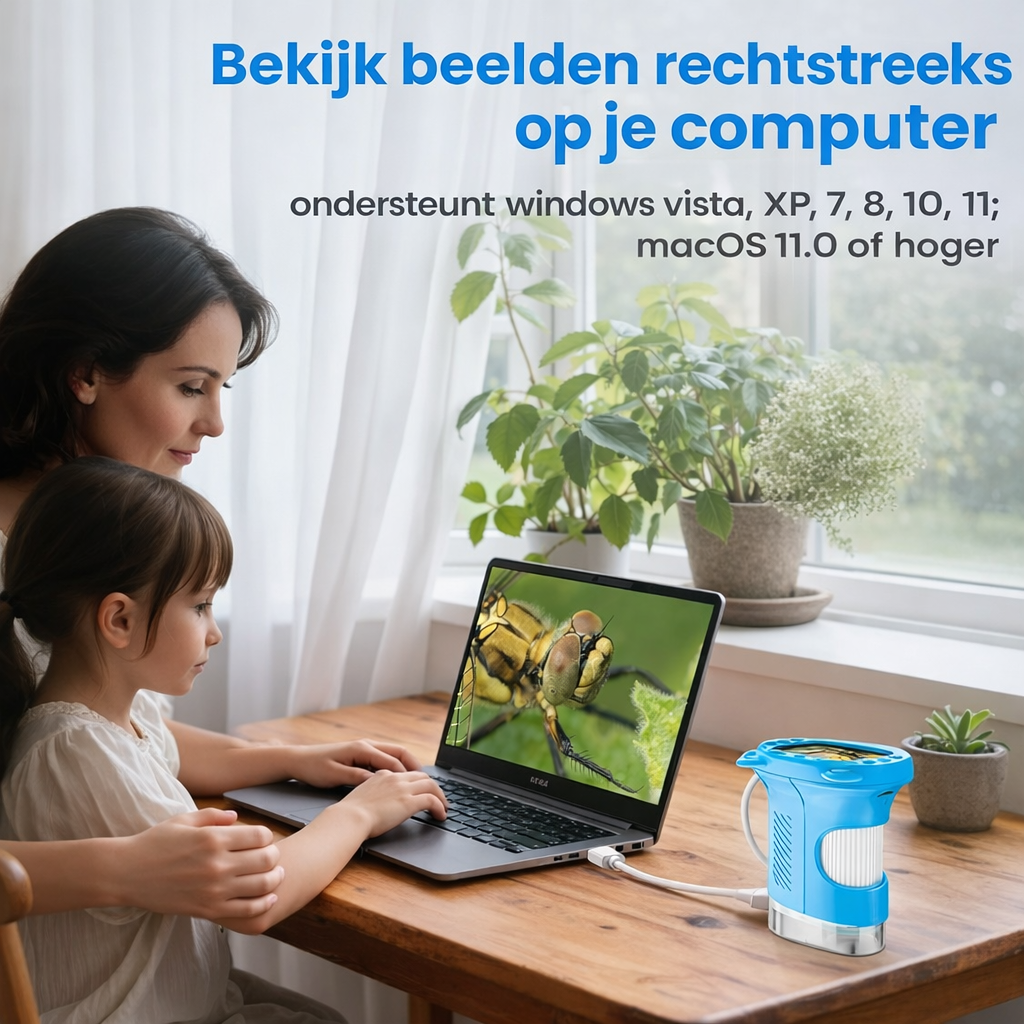 Digitale Microscoop Kinderen Draagbaar Scherm Camera