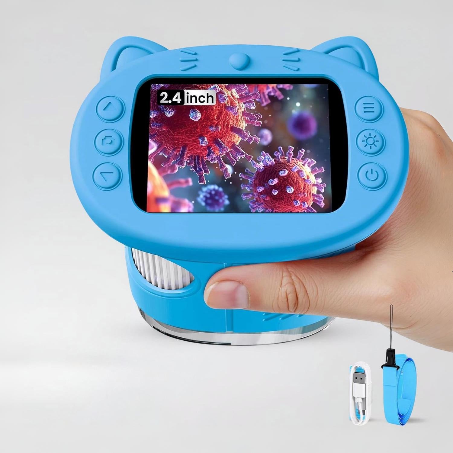 Digitale Microscoop Kinderen Draagbaar Scherm Camera
