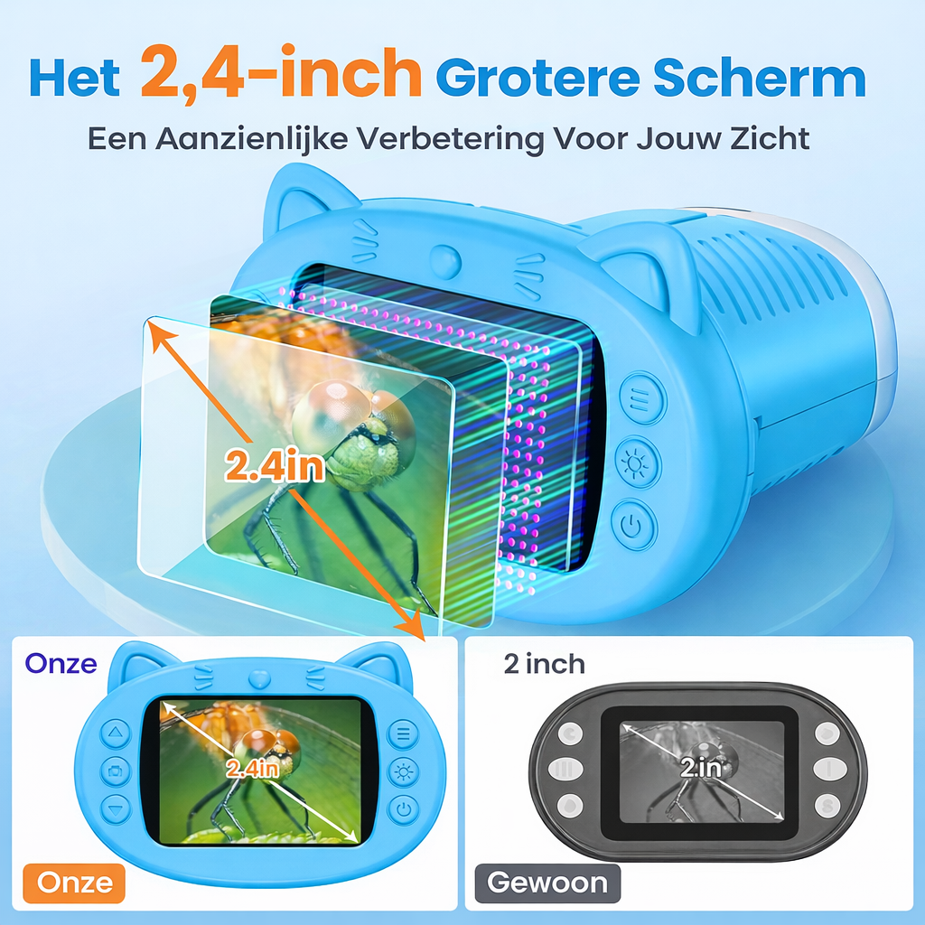 Digitale Microscoop Kinderen Draagbaar Scherm Camera