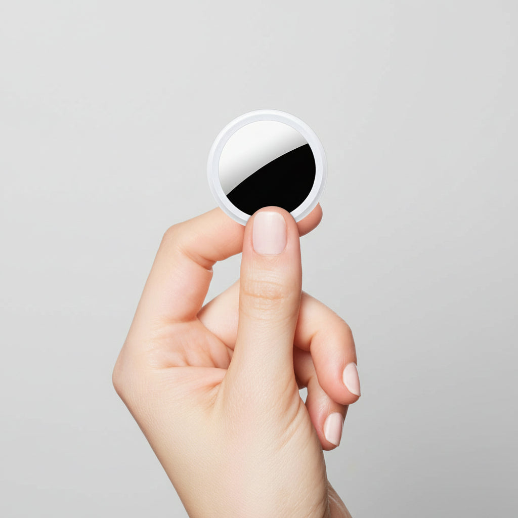 Mini GPS Tracker Coin-Sized Bluetooth Smart Finder for Valuables 0