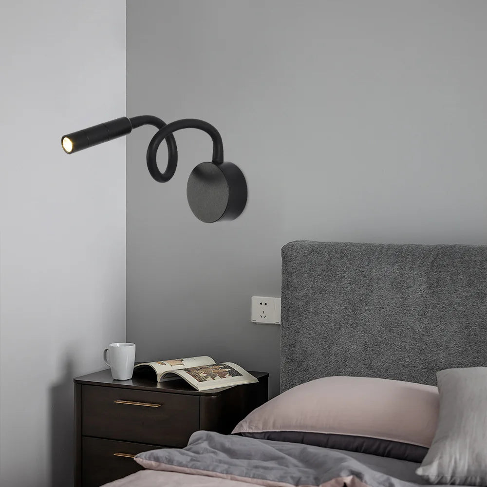 SleekGlow - Minimalistische Lees-Wandlamp