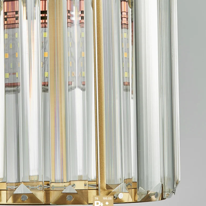 GlinsterLicht - Elegante K9 Kristallen Hanglamp