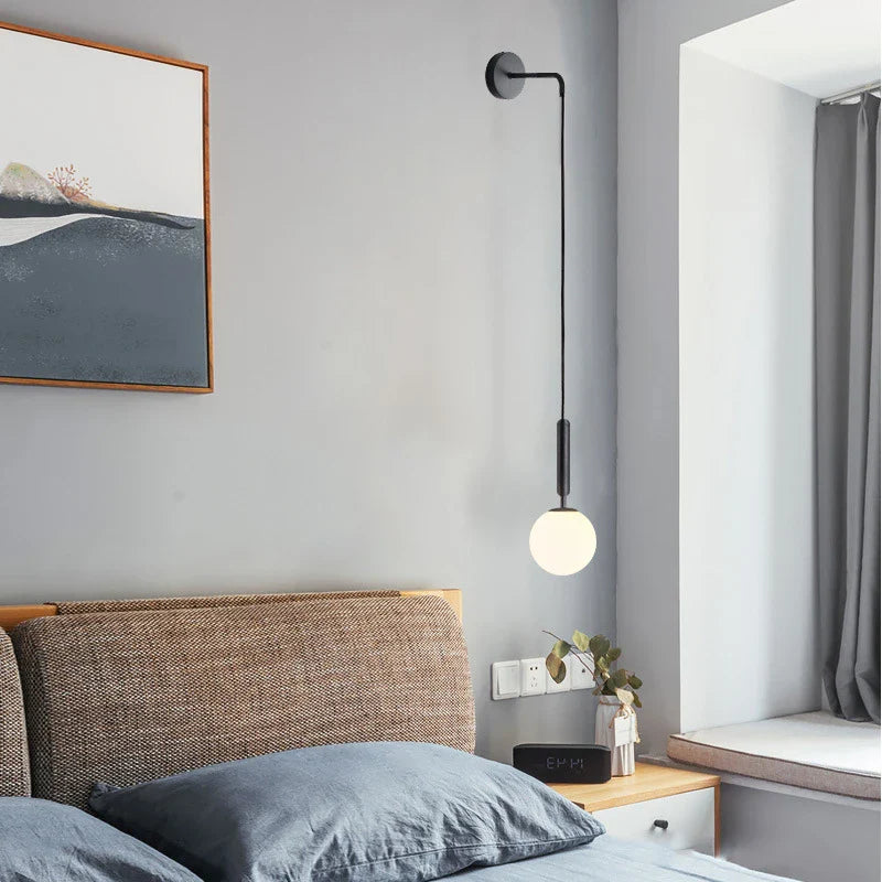 LumiVerre - Moderne Glas-Wandlamp
