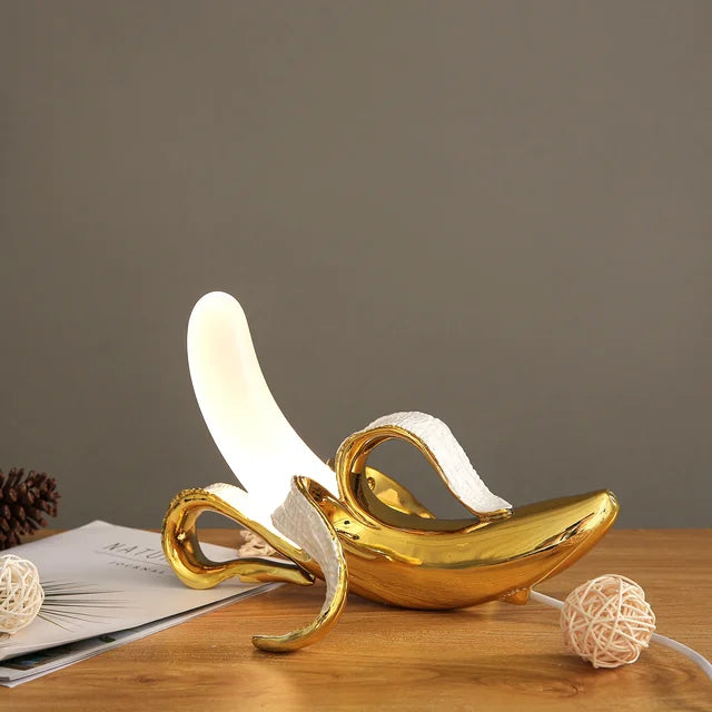 BananaGlow - Decoratieve Bananenlamp – Unieke LED Tafellamp