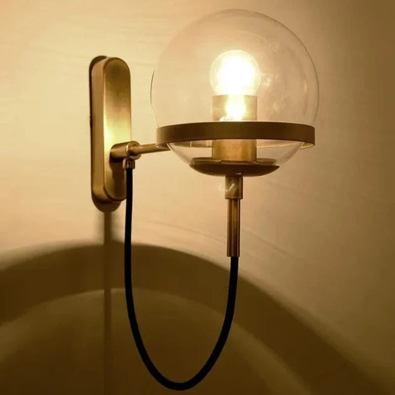 ModaSphere - Moderne Glazen Bol Wandlamp | Stijlvolle LED Verlichting voor Elk Interieur