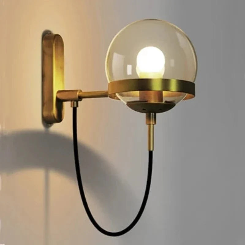 ModaSphere - Moderne Glazen Bol Wandlamp | Stijlvolle LED Verlichting voor Elk Interieur