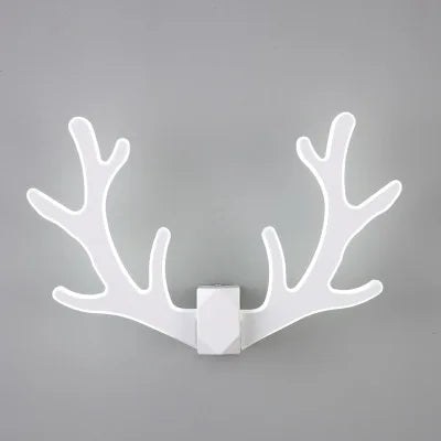 CheerGlow – Kleurrijke Gewei LED Wandlamp voor Kinderkamer