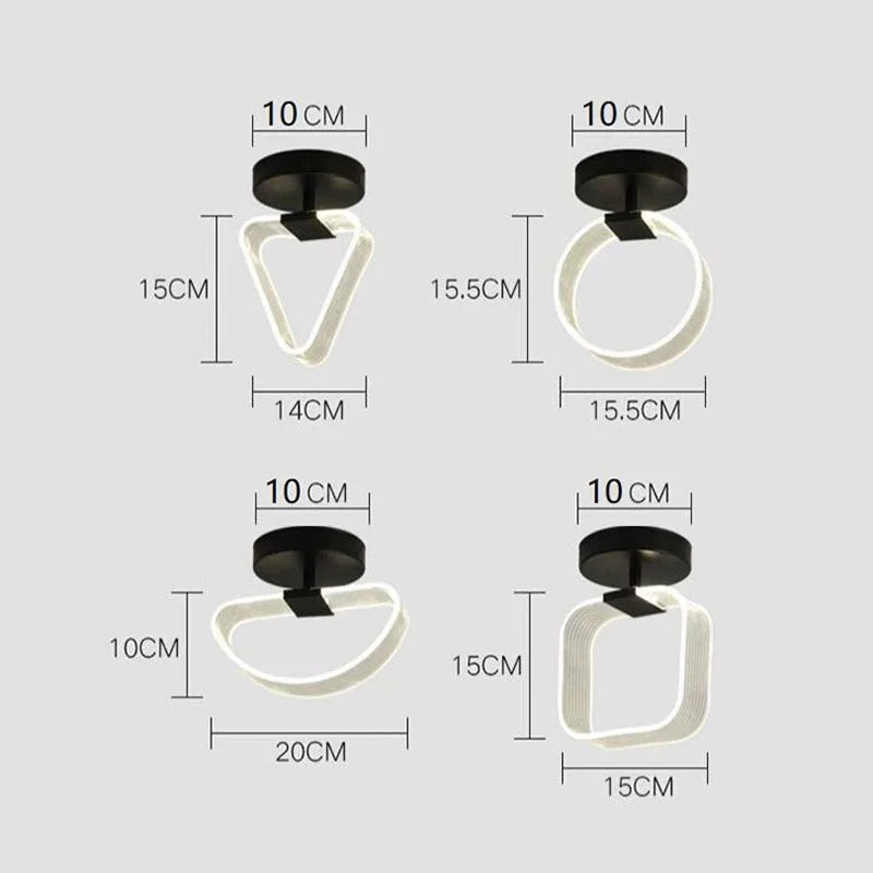LumiStyle - Slanke LED-Plafondlamp