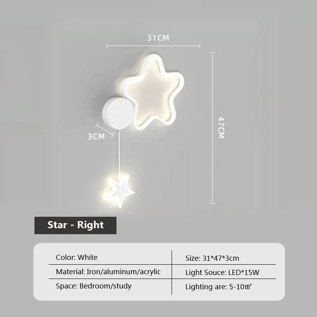 CloudLume – Decoratieve wandlamp voor een magische sfeer