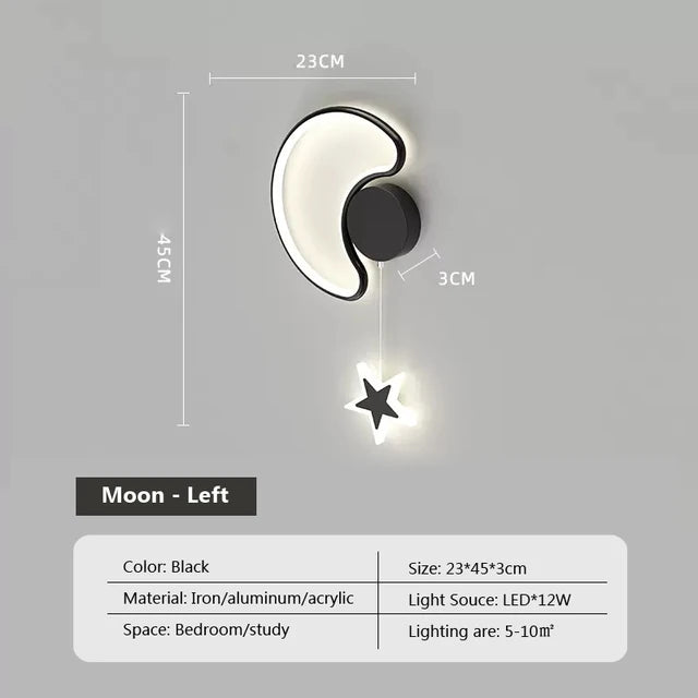 CloudLume – Decoratieve wandlamp voor een magische sfeer