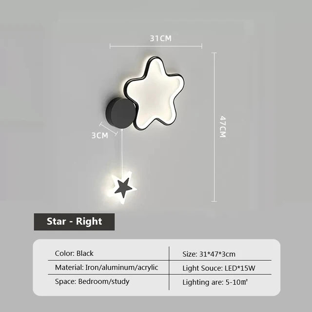 CloudLume – Decoratieve wandlamp voor een magische sfeer