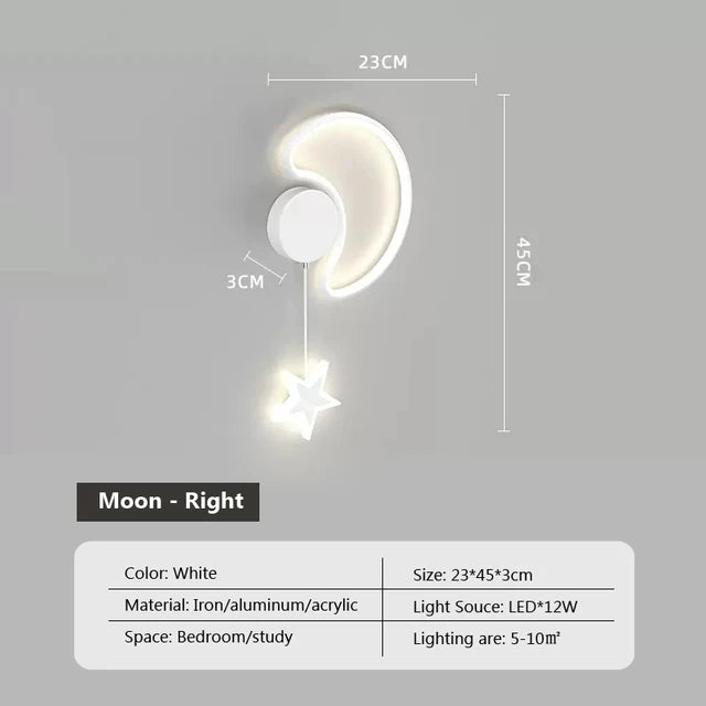 CloudLume – Decoratieve wandlamp voor een magische sfeer