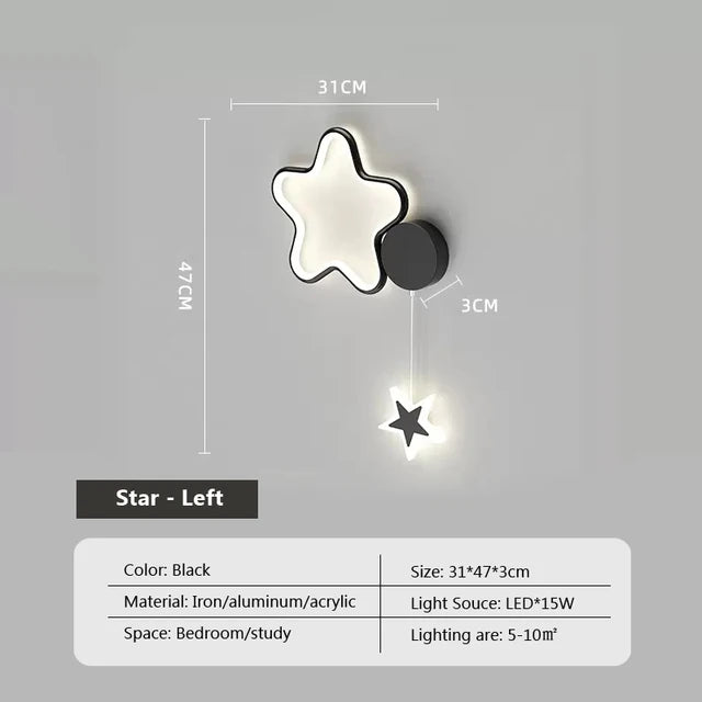 CloudLume – Decoratieve wandlamp voor een magische sfeer