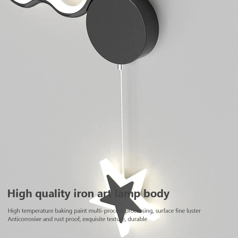 CloudLume – Decoratieve wandlamp voor een magische sfeer