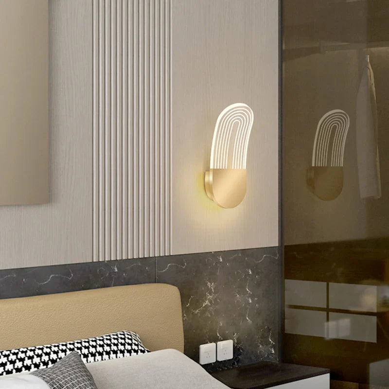 StylishLumina - Lampada da parete LED moderna | Illuminazione elegante per ogni interno