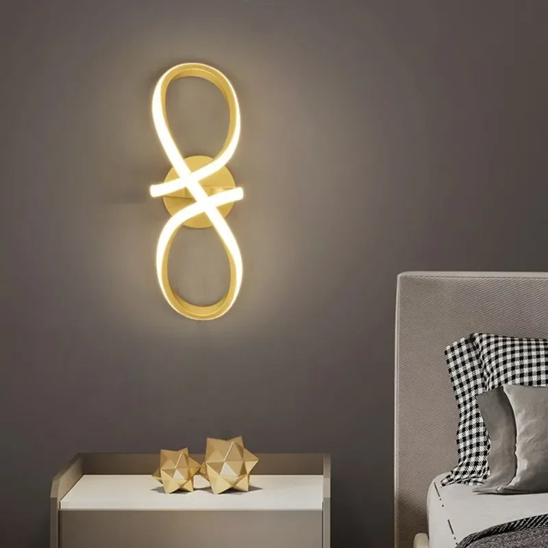 LightEdge - Lámpara de pared LED minimalista para interiores modernos