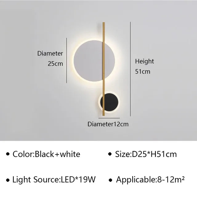 ZenithBeam – Lampada da parete LED moderna con design elegante
