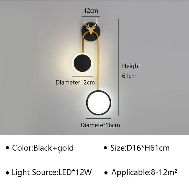 ZenithBeam – Lampada da parete LED moderna con design elegante