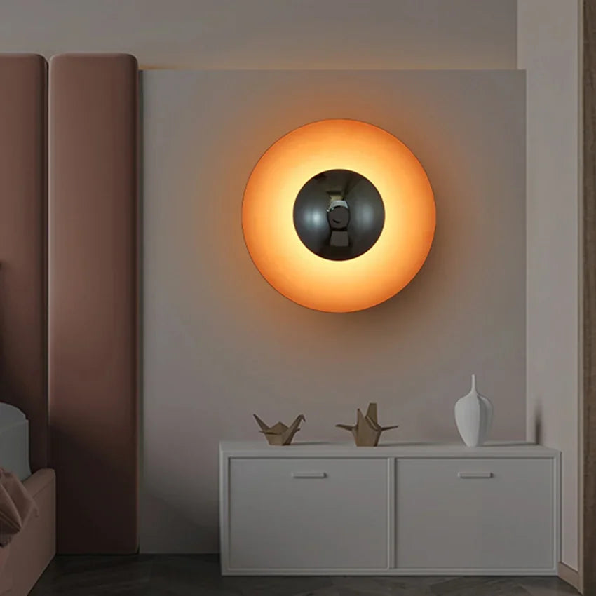 LumiCurve - Moderne Ronde LED Wandlamp – Stijlvolle Verlichting voor Elke Ruimte
