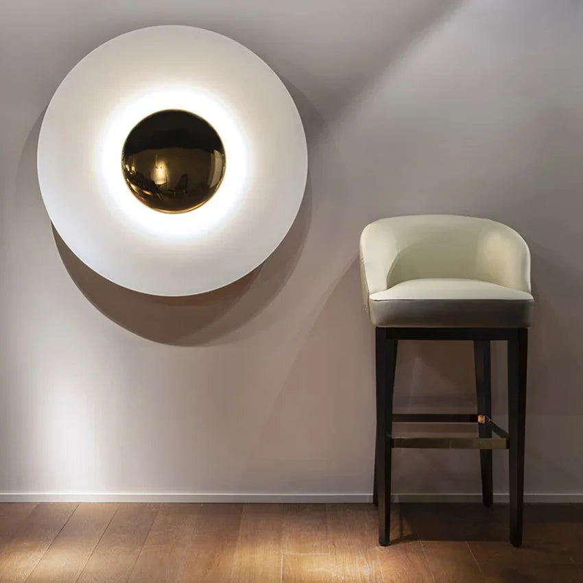 LumiCurve - Moderne Ronde LED Wandlamp – Stijlvolle Verlichting voor Elke Ruimte