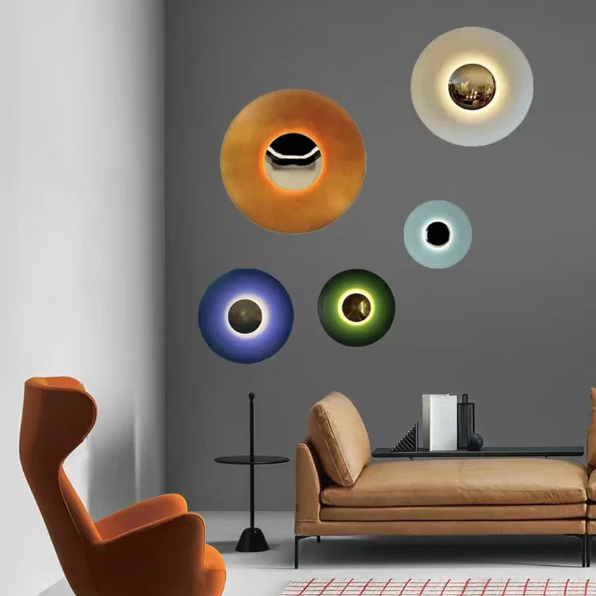 LumiCurve - Moderne Ronde LED Wandlamp – Stijlvolle Verlichting voor Elke Ruimte