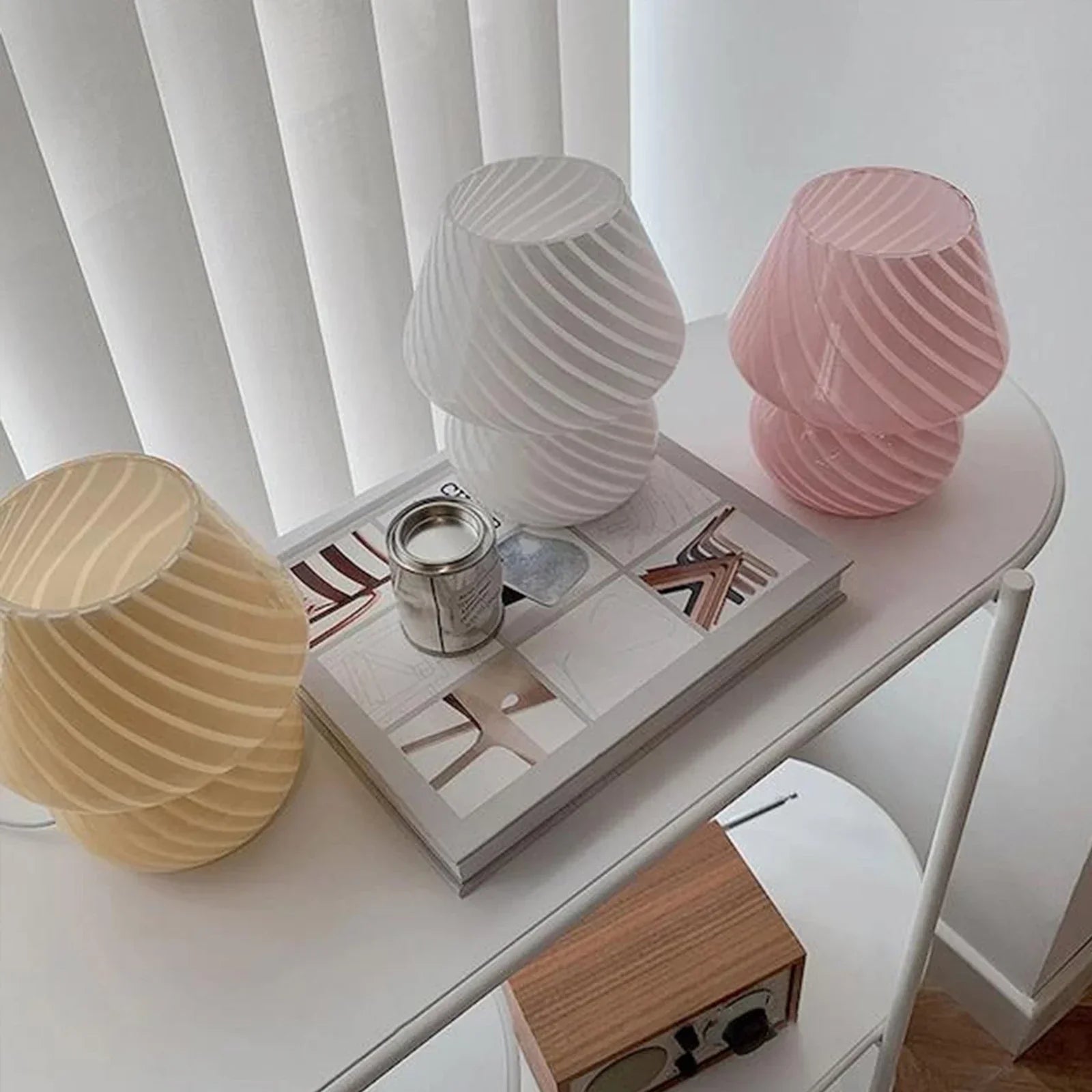 ZenGlow - Moderne Glazen Tafellamp