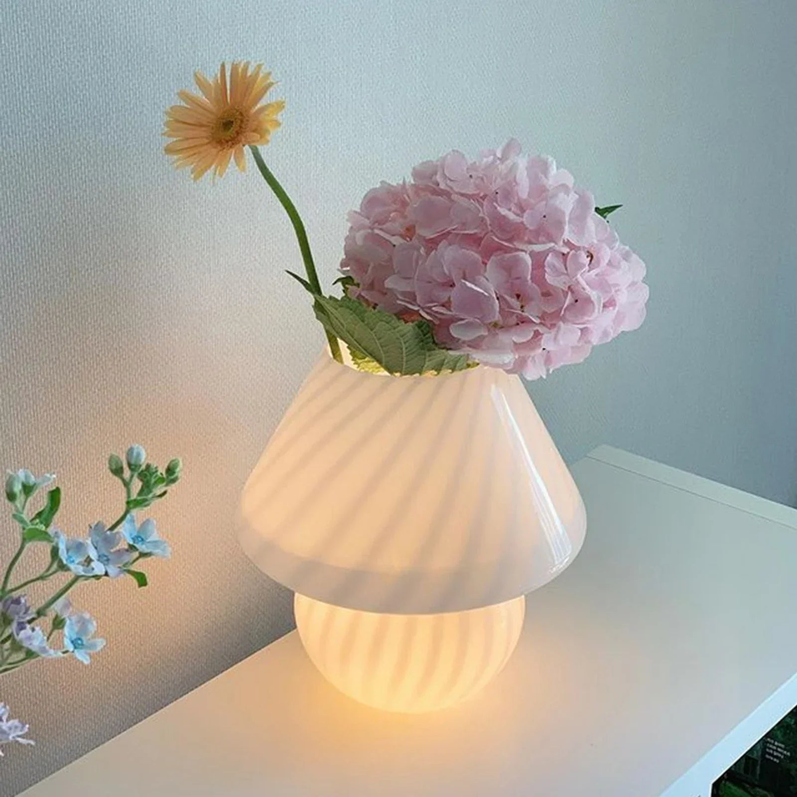 ZenGlow - Moderne Glazen Tafellamp