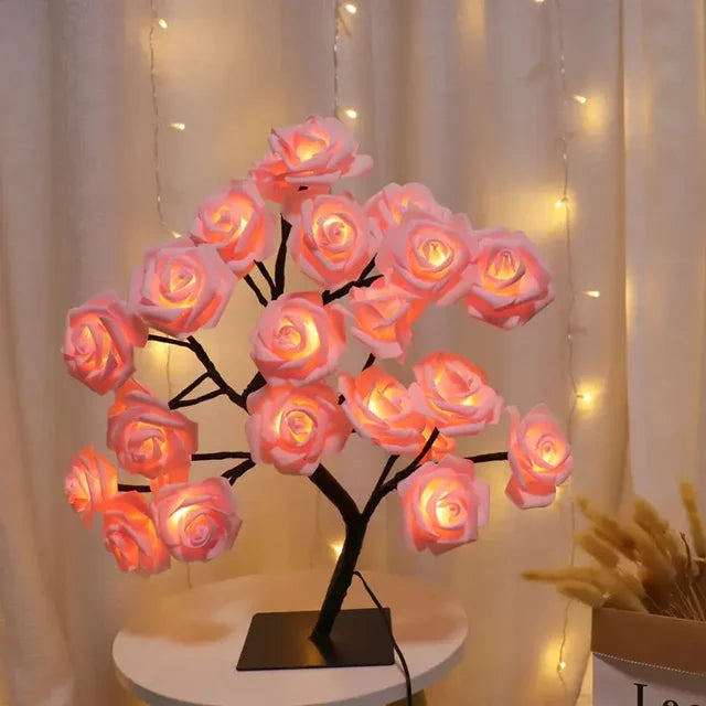 LumiTree - LED Boom Tafellamp – Sfeervolle Decoratieve Verlichting voor Woon- en Slaapkamer