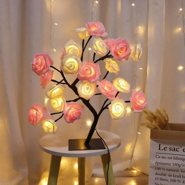 LumiTree - LED Boom Tafellamp – Sfeervolle Decoratieve Verlichting voor Woon- en Slaapkamer