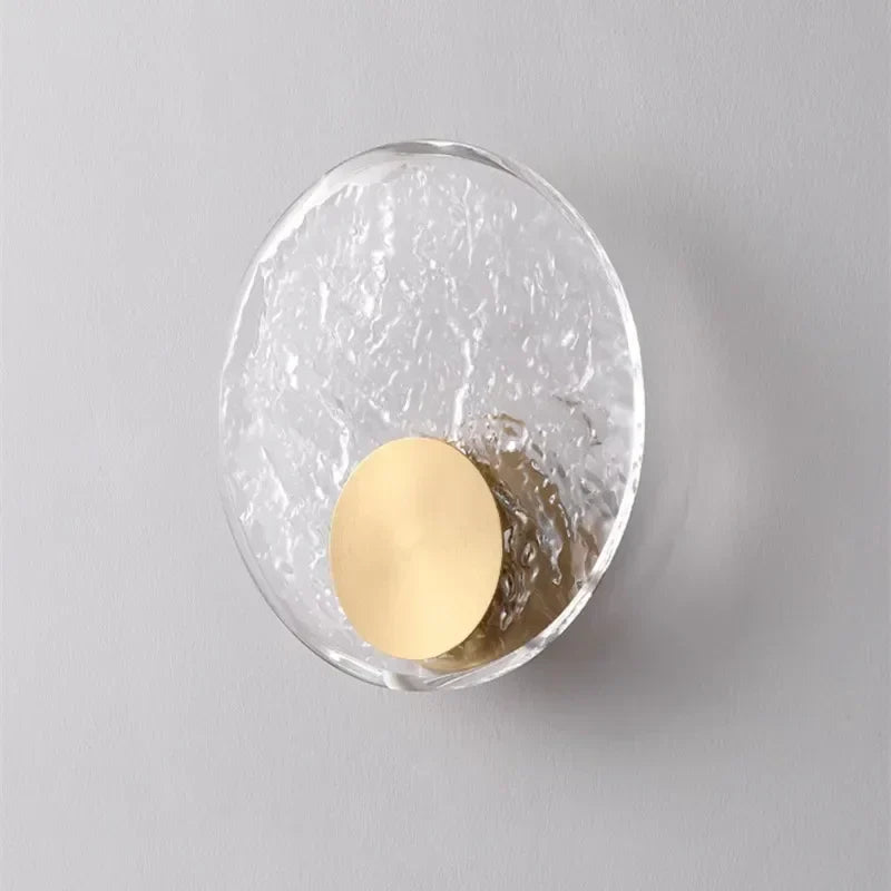 CrystalRing - Elegante lámpara de anillo LED con detalles de vidrio – Diseño moderno