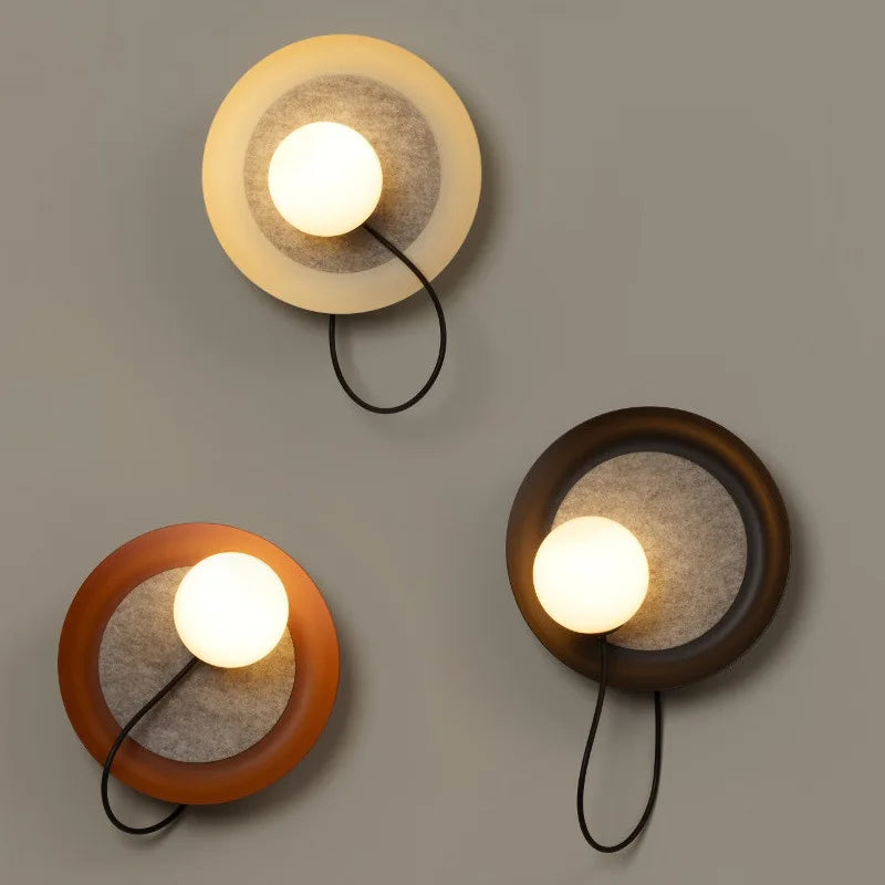 FrostyLuxe – Lampada da parete LED scandinava per un'illuminazione elegante