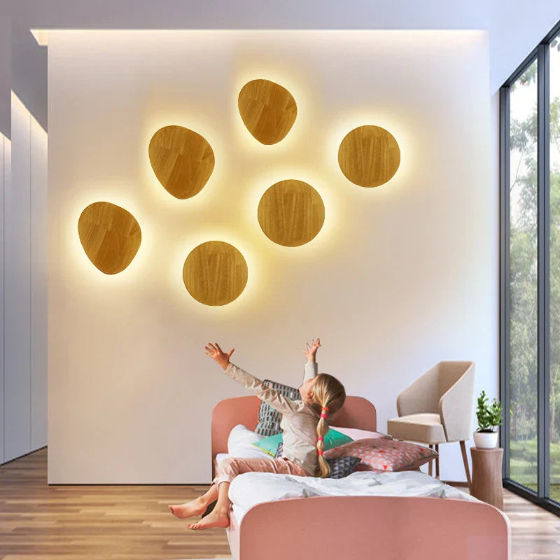 NordicGlow - Wall Lamp Made of Solid Wood