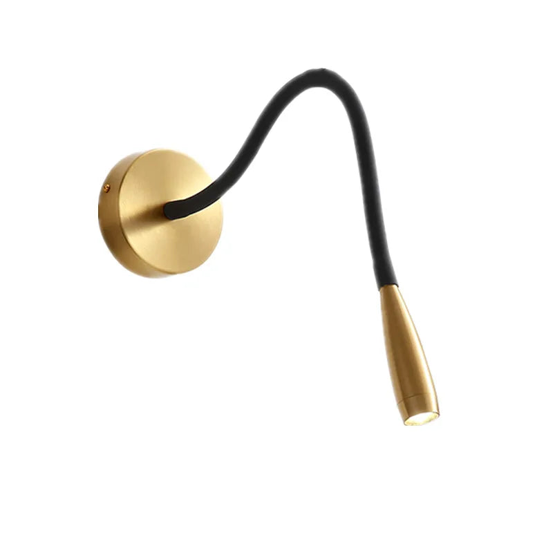 FlexiGlow - Lámpara de pared LED moderna con brazo ajustable